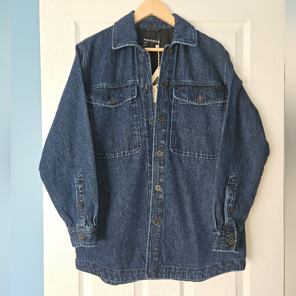 Frank & Oak Blue Jeans Classic Style